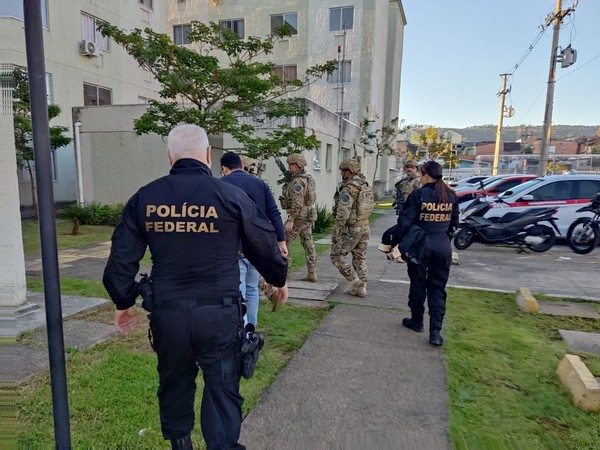 PF resgata 16 trabalhadores do MA submetidos a situação análoga à escravidão em construtora no Rio Grande do Sul — Foto: Divulgação/Polícia Federal