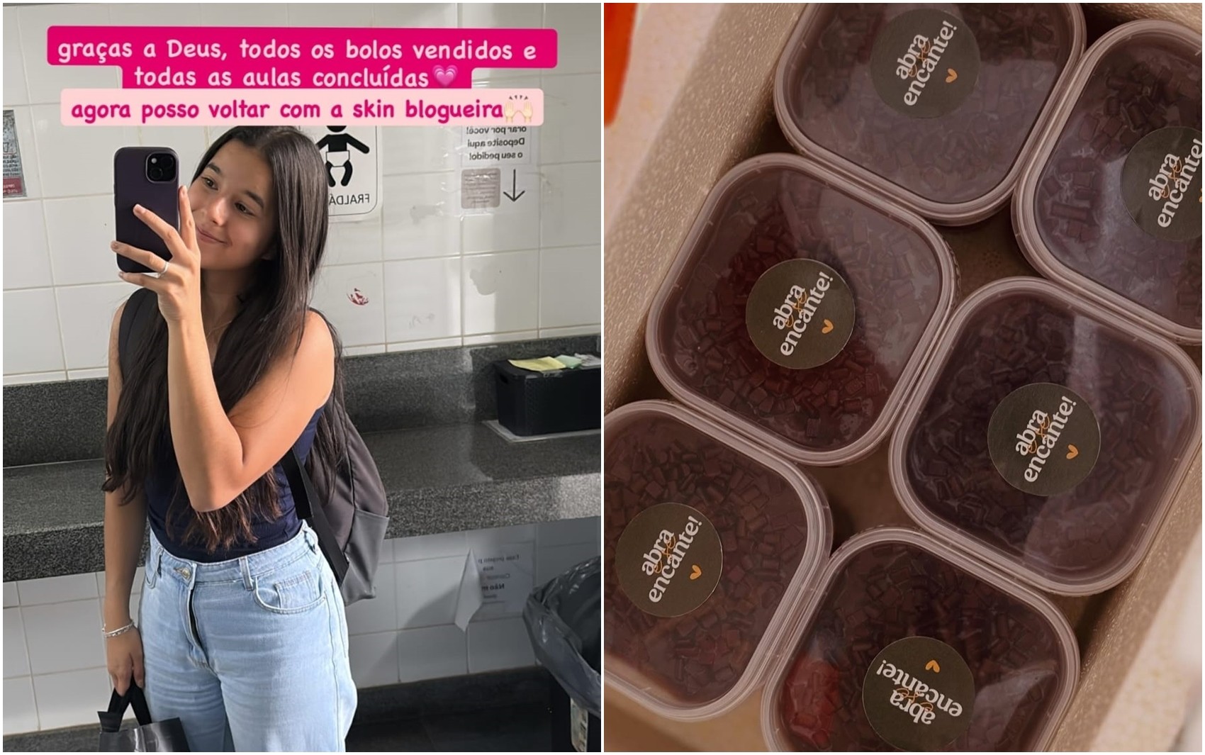 Estudante que faz bolo de pote para pagar ônibus e ir à faculdade começou curso para ajudar primo autista: ‘Não vou parar’