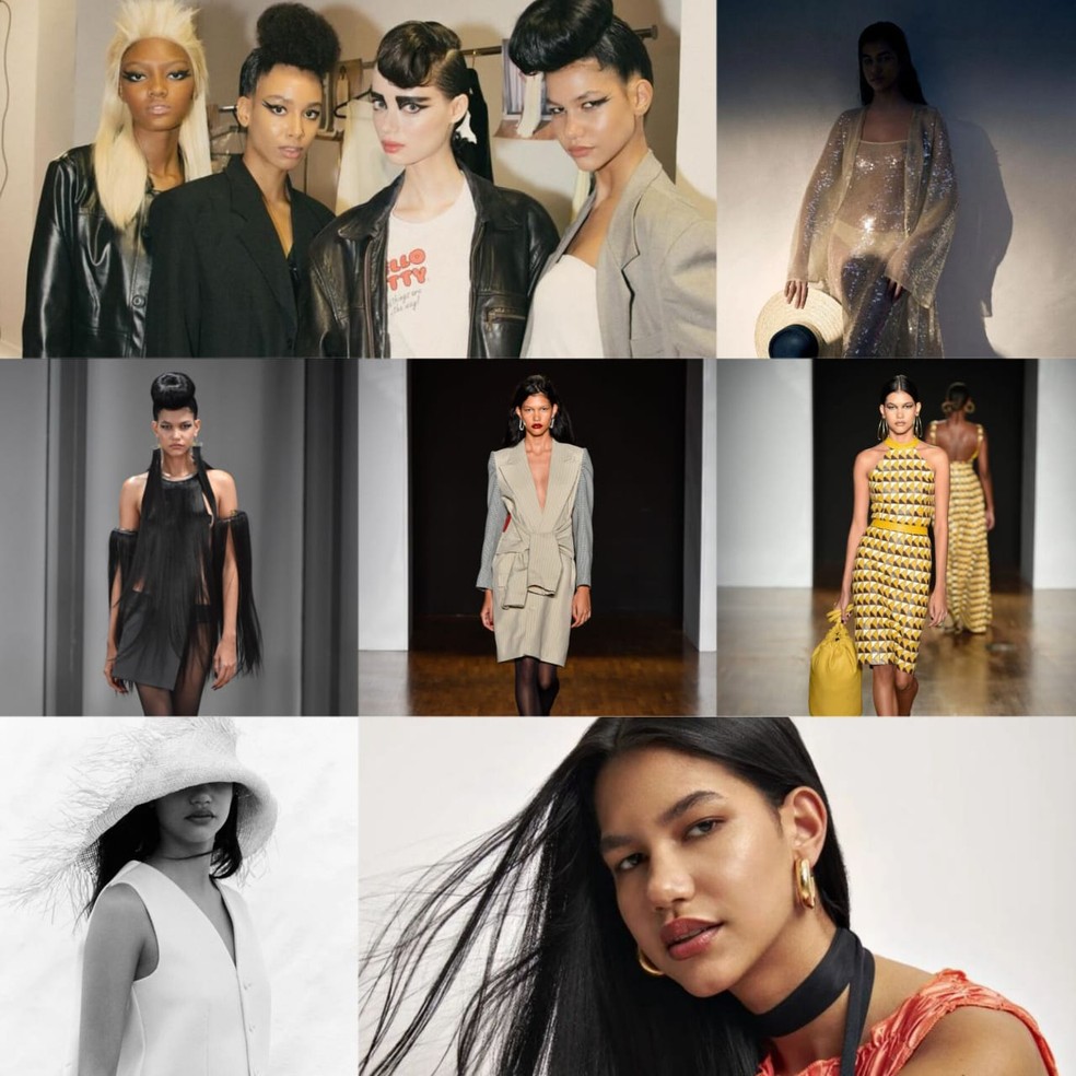 Jovem participou de várias campanhas — Foto: Arquivo Pessoal/ Gabriely Dobbins