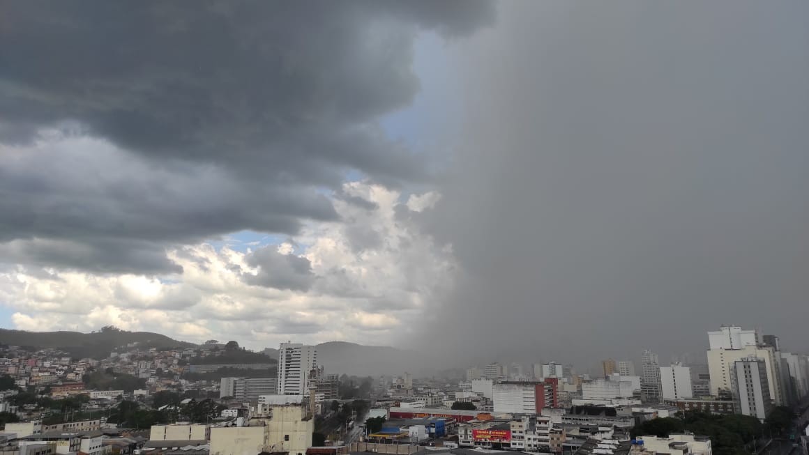 Semana começa com riscos de temporais em Juiz de Fora e região 