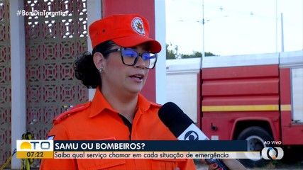 Samu ou Bombeiros? Saiba em quais emergências chamar cada serviço