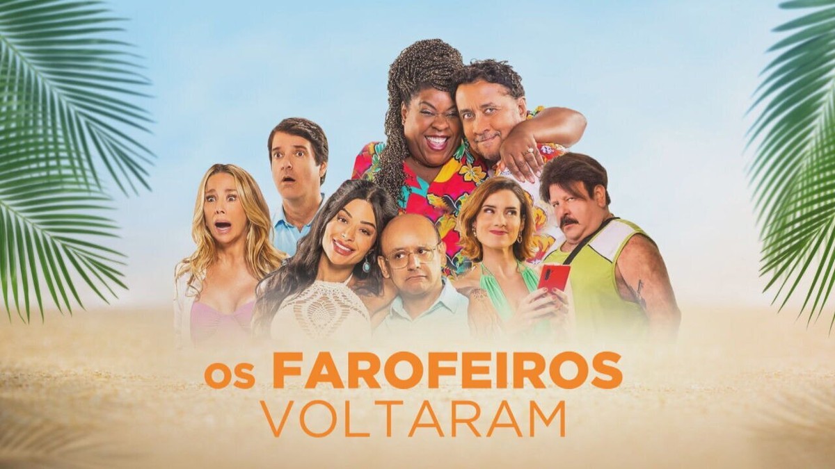 Fantástico accompanies the ‘Farofeiros 2’ team on the film set;  see VIDEO