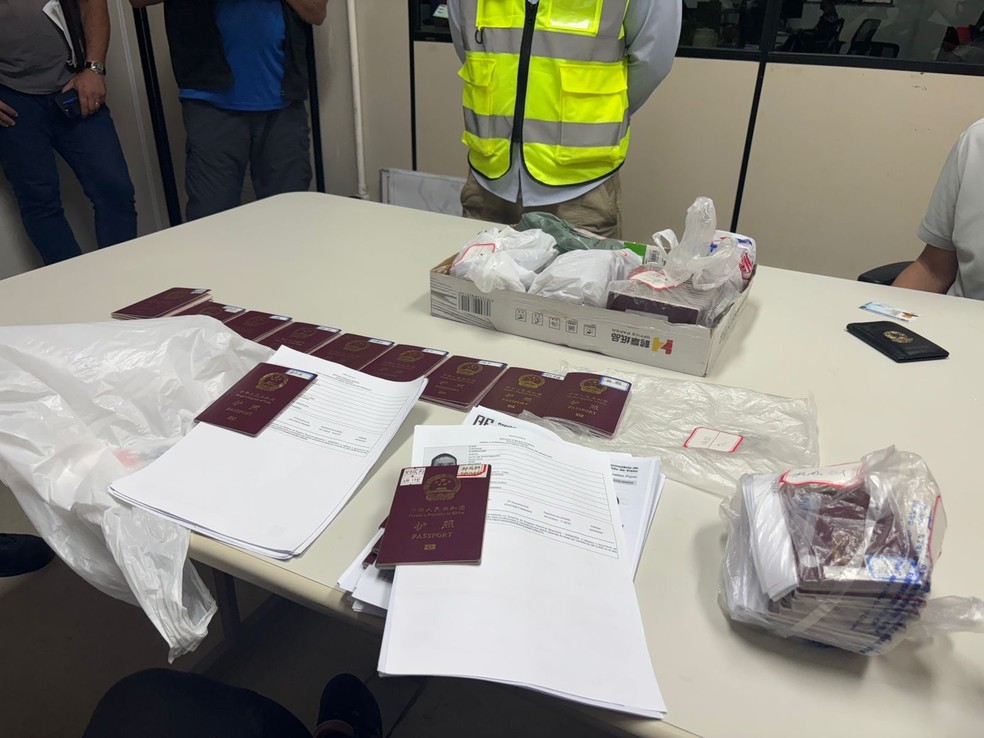 Trabalhadores chineses são resgatados de situação análoga à escravidão na Bahia — Foto: Arquivo Pessoal