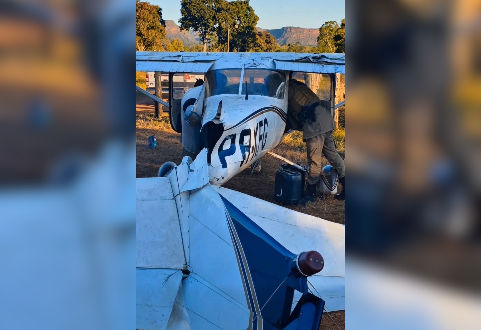 Aeronave faz pouso de emergência após avião perder potência durante voo