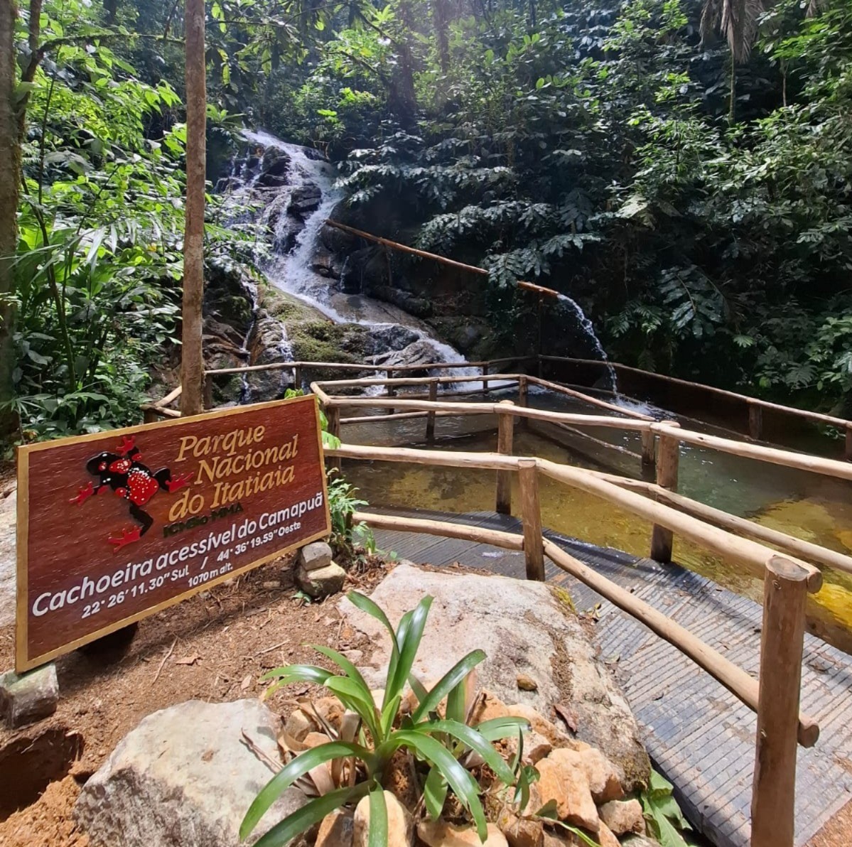 Parque Nacional do Itatiaia inaugura primeira cachoeira com acessibilidade no RJ