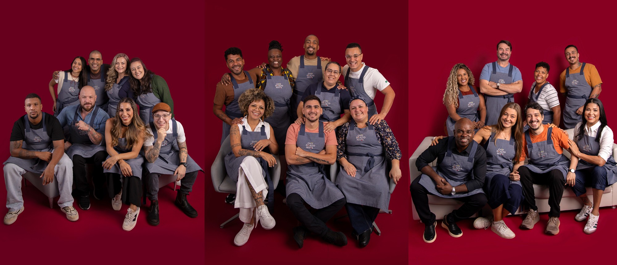 'Chef de Alto Nível': conheça os participantes do reality show comandado por Ana Maria Braga