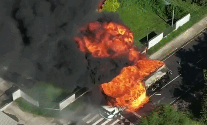 Vazamento que causou explosão de caminhão-tanque em Sorocaba pode ter gerado dano ambiental, diz Cetesb