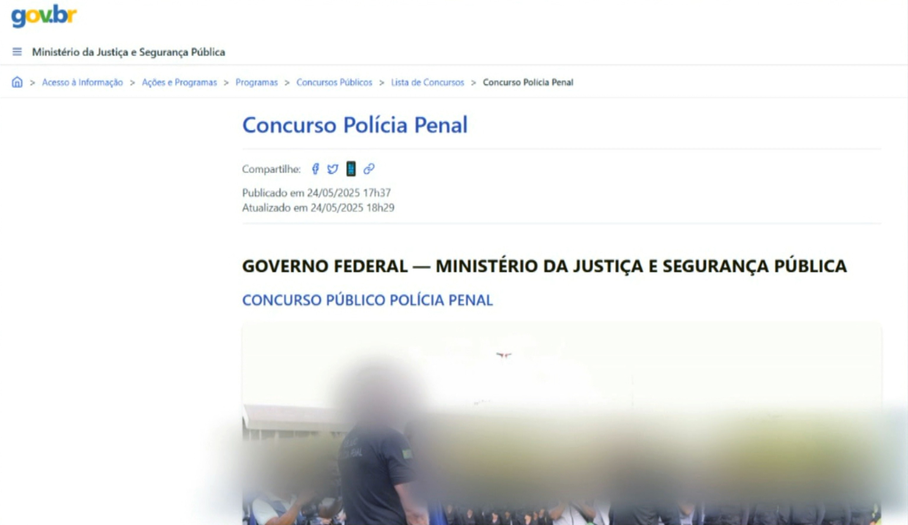 Polícia Federal alerta para golpe do falso site para concurso da instituição