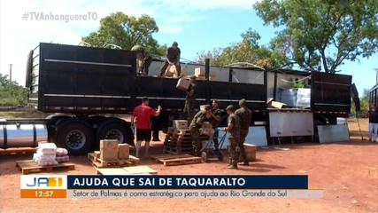 Veja pontos estratégicos em Palmas para enviar doações ao Rio Grande do Sul