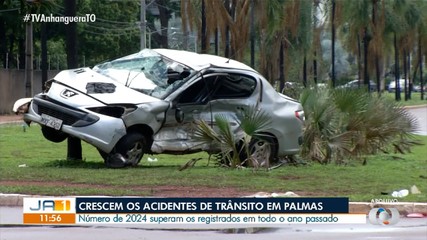 Cresce número de acidentes de trânsito em Palmas
