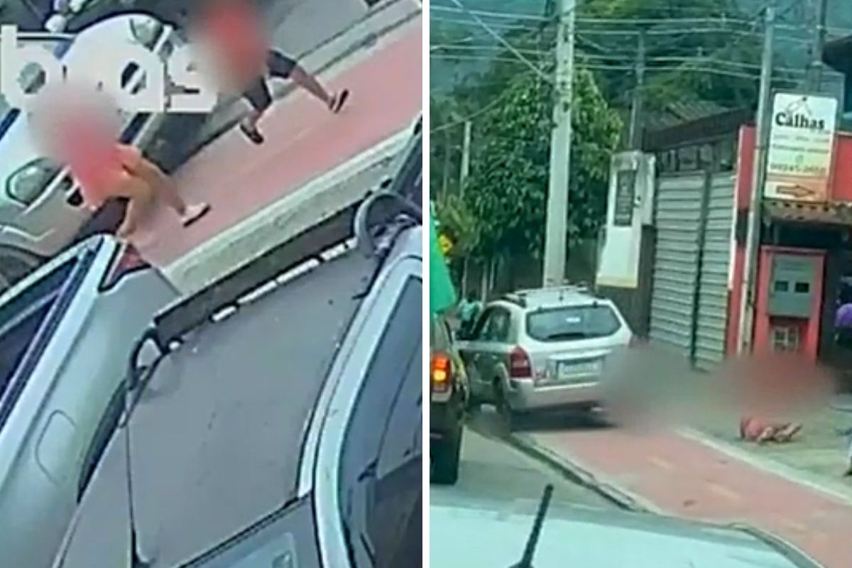 Crianças são atropeladas por carro que invadiu ciclovia em Ilhabela, no Litoral Norte de SP