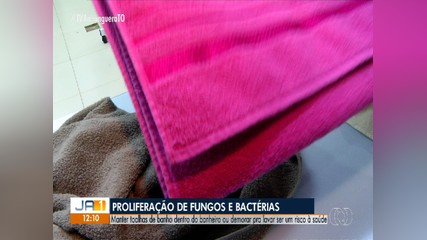Médico explica importância do uso adequado de toalhas