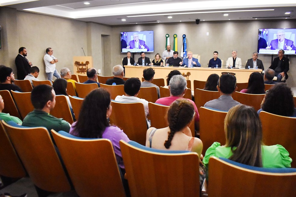 Audiência na Assembleia Legislativa debate revitalização do centro de Natal — Foto: João Gilberto