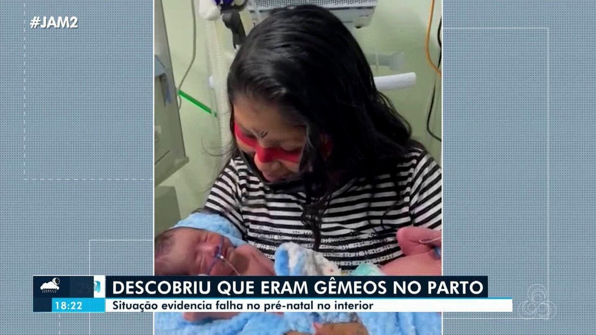 Professora indígena descobre que estava grávida de gêmeos na hora do ...