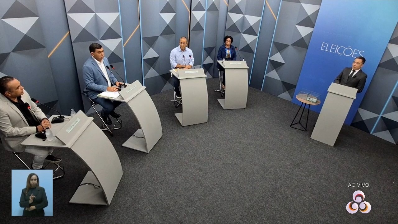 Candidatos ao governo de Roraima participam do debate da Rede Amazônica 