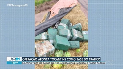 PF investiga rota de tráfico internacional que usava o Tocantins para transporte de drogas