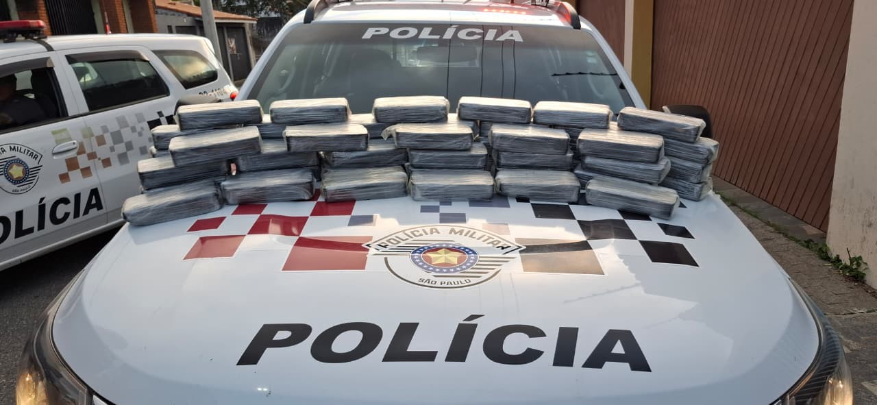 Polícia apreende 50 quilos de crack em tentativa de furto, em Jacareí