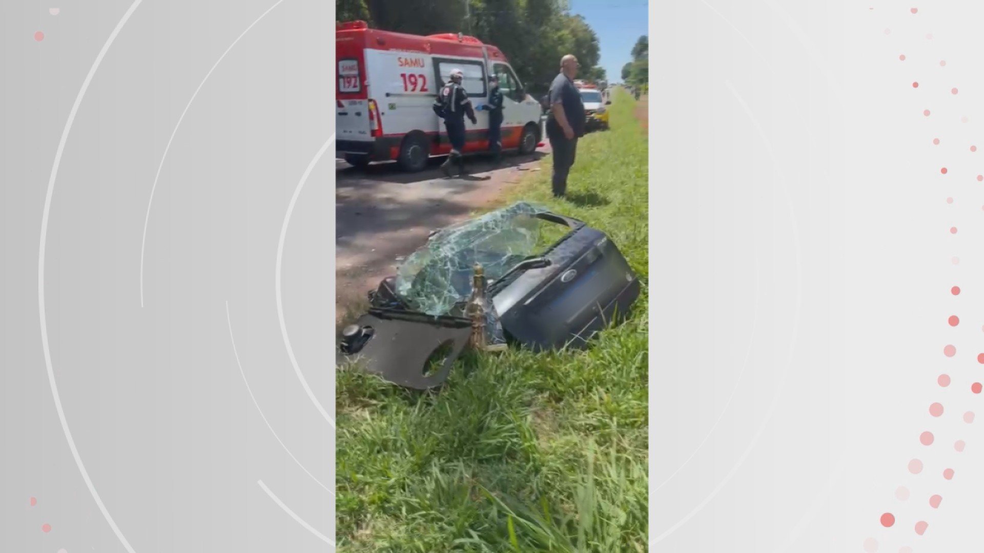 Noiva sofre acidente em rodovia do Paraná um dia antes do casamento enquanto buscava itens da decoração