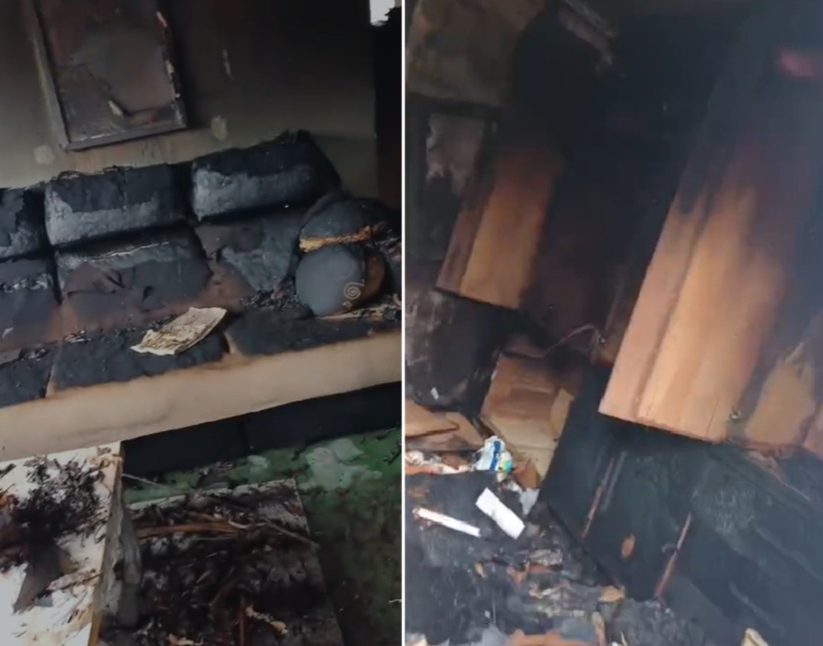 Homem é preso suspeito de agredir os pais e incendiar a casa em Rio das Ostras