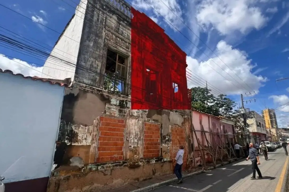 Justiça determina prazo de 24 horas 
para obras urgentes em prédio hitórico após risco de desabamento em Cuiabá