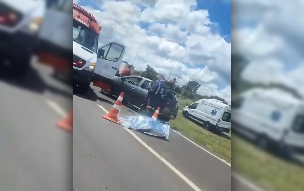 Homem morre atropelado após atravessar rodovia para retirar objeto da pista — Foto: Arquivo pessoal