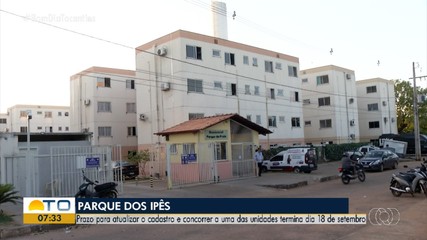 Prazo para atualizar cadastro habitacional de Palmas segue até 18 de setembro
