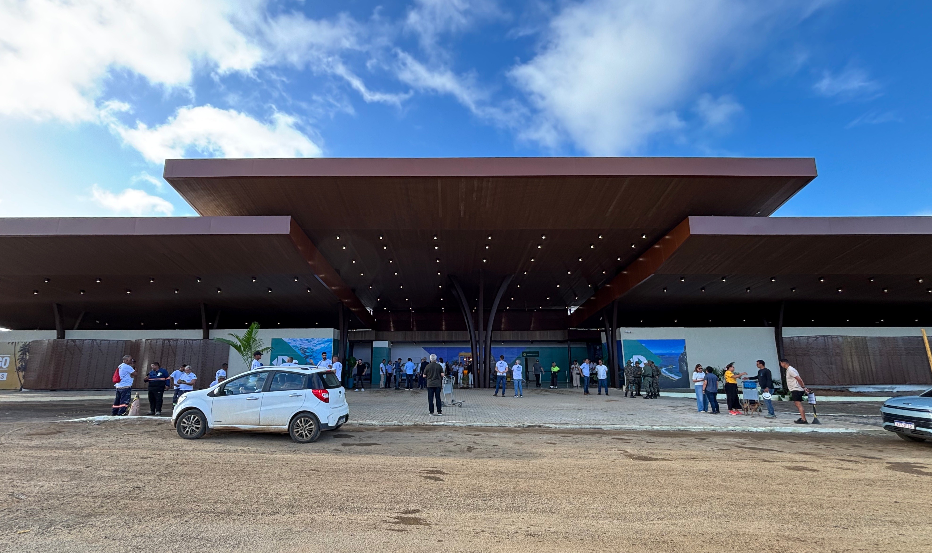 Novo terminal do aeroporto de Fernando de Noronha é entregue após investimento de R$ 63 milhões