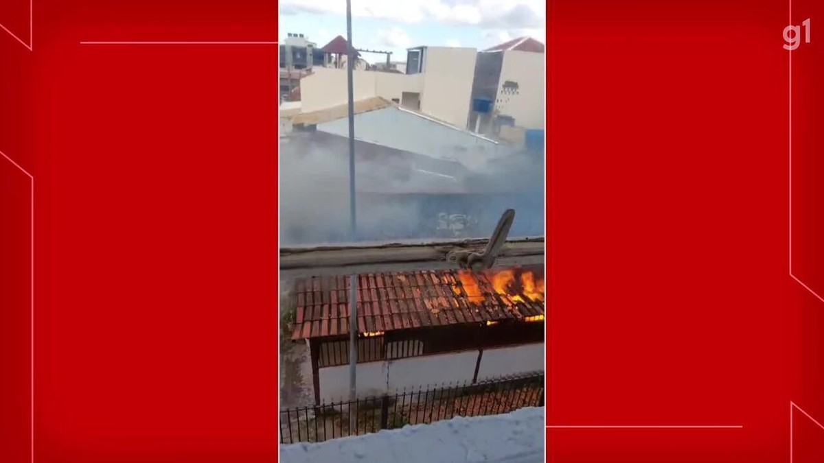 VÍDEO: Homem incendeia duas casas no Guará, no DF 