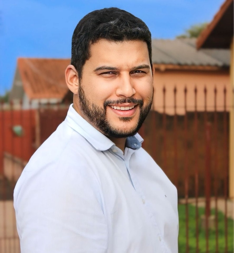 Candidato a vereador Michel Lucas é denunciado por fala racista durante evento partidário em MT — Foto: Reprodução