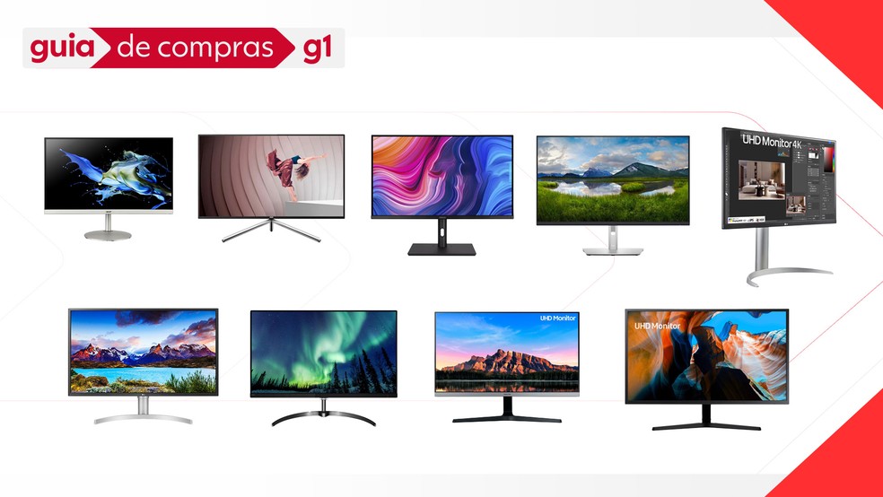 Quais são os tamanhos de monitor mais comuns e qual é o melhor👩