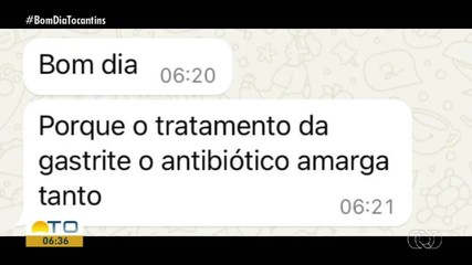 Telespectadores tiram dúvidas sobre antibióticos no Bom Dia Responde