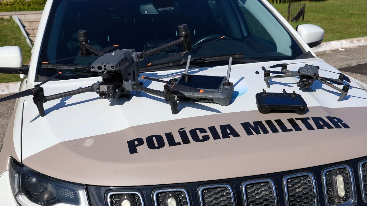 Foragido é preso após ser identificado por drone com reconhecimento facial em Balneário Camboriú