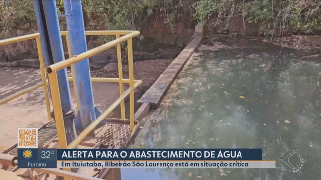 Em Ituiutaba, Ribeirão São Lourenço está em situação crítica