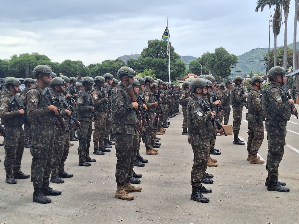 Militares do Exrcito atuaro na segurana de hotis e do local de encontro de chefes de Estado  Foto: Divulgao/CML