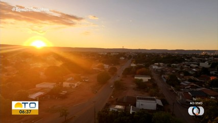Bom Dia Tocantins traz imagens aéreas da região norte de Palmas