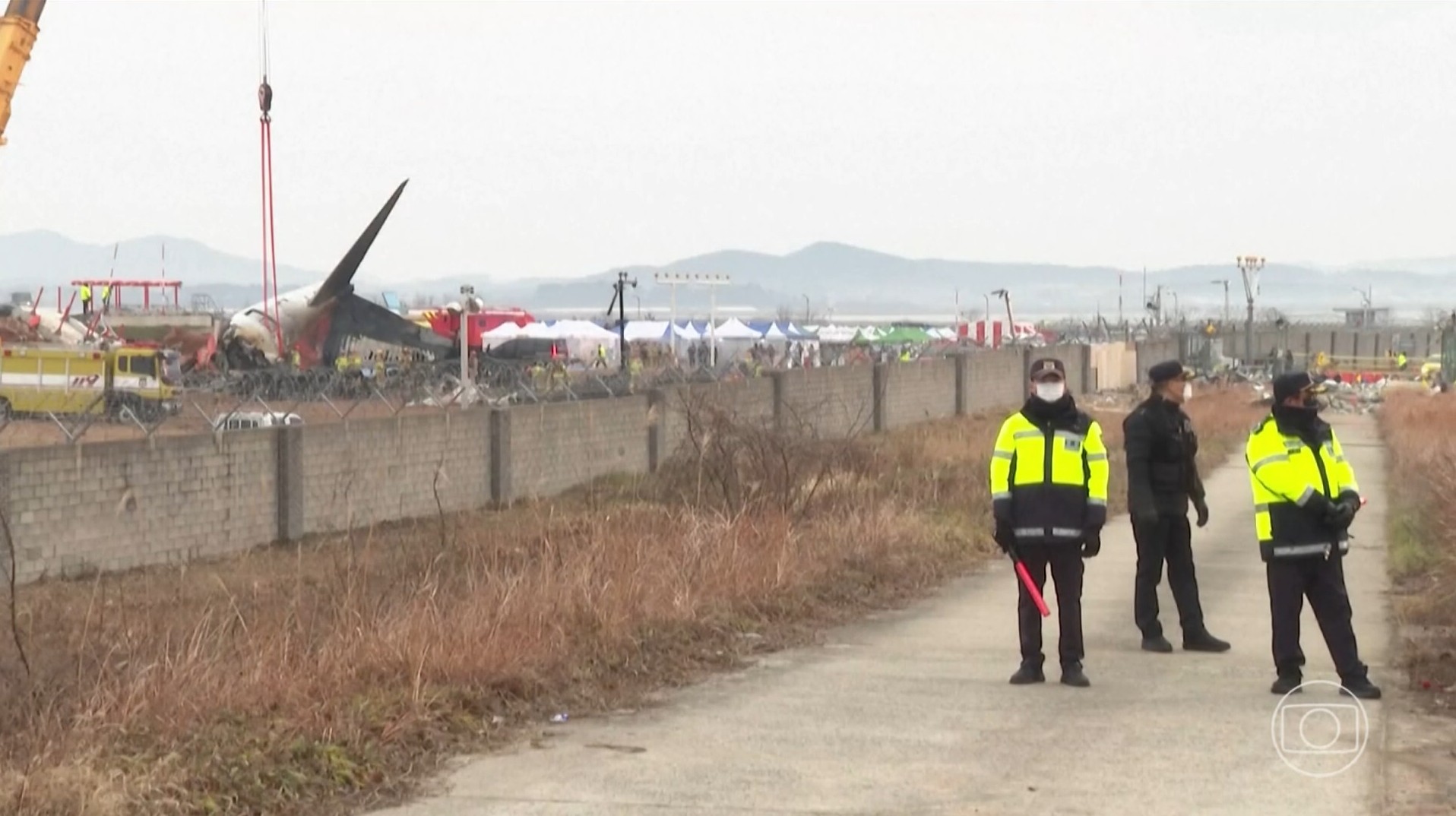 Especialistas afirmam que muro agravou acidente aéreo na Coreia do Sul