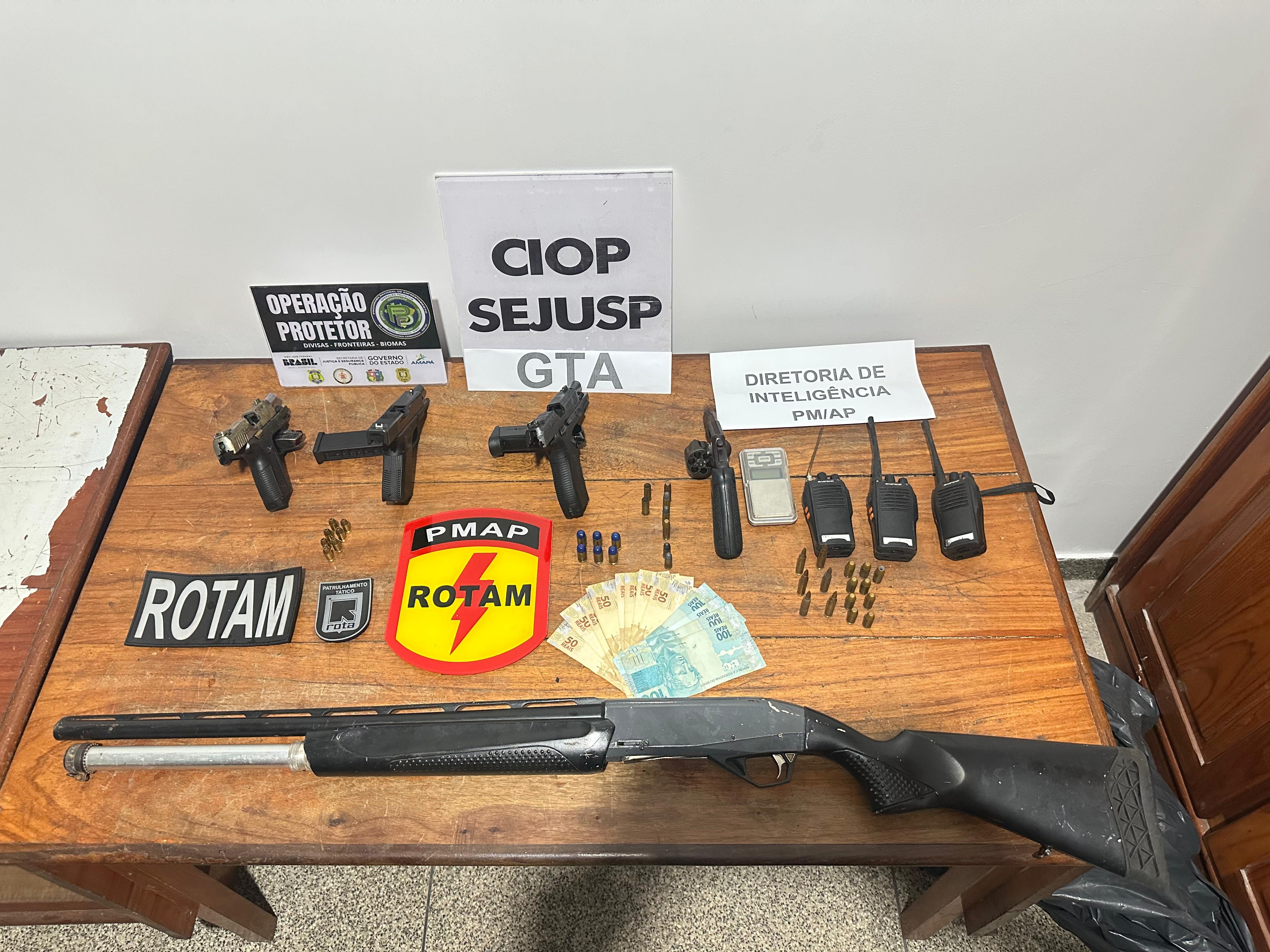 Ação da Rotam contra facção ligada a crimes em Macapá termina com quatro mortos