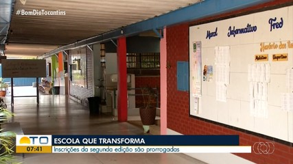 Inscrições do projeto 