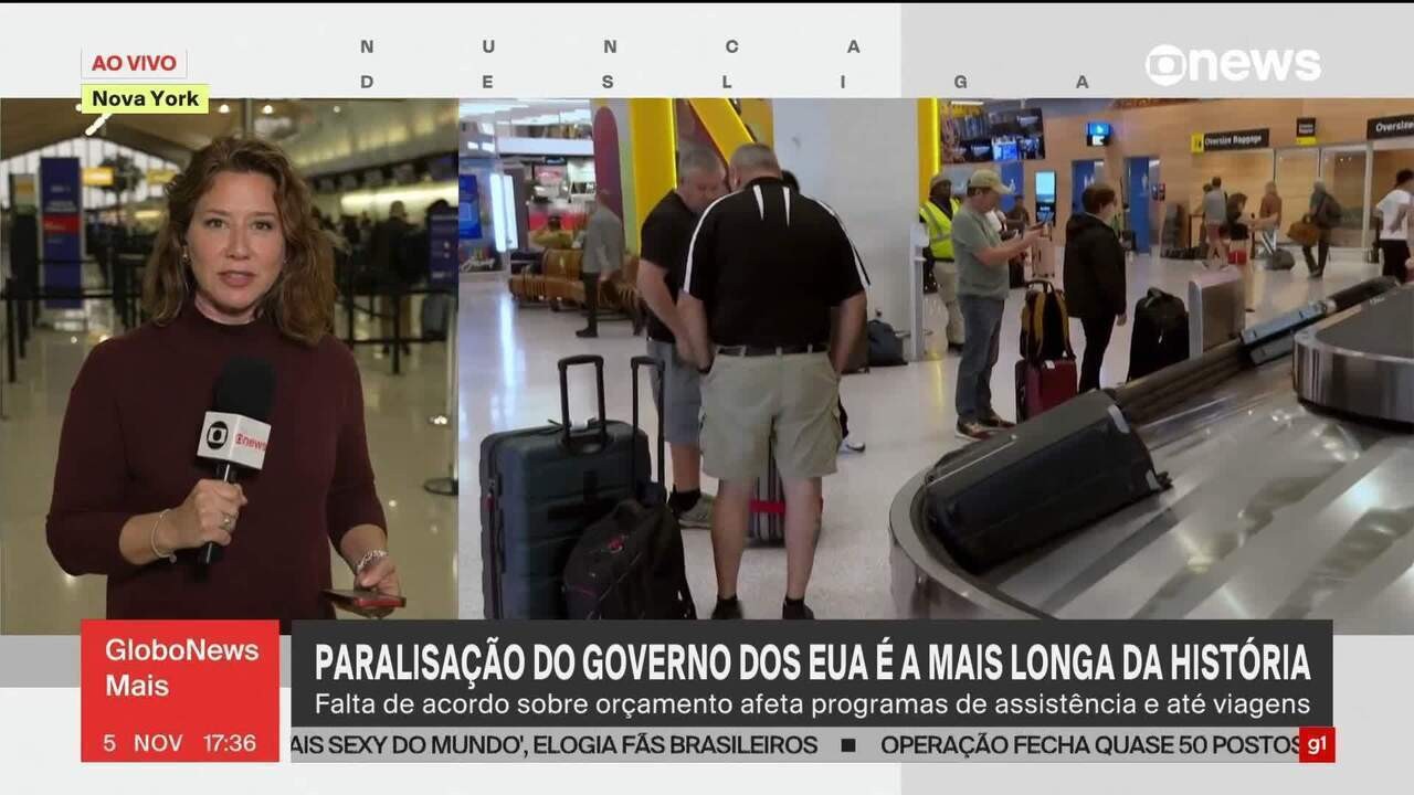 EUA vão cortar 10% dos voos nos maiores aeroportos do país por causa da paralisação no governo