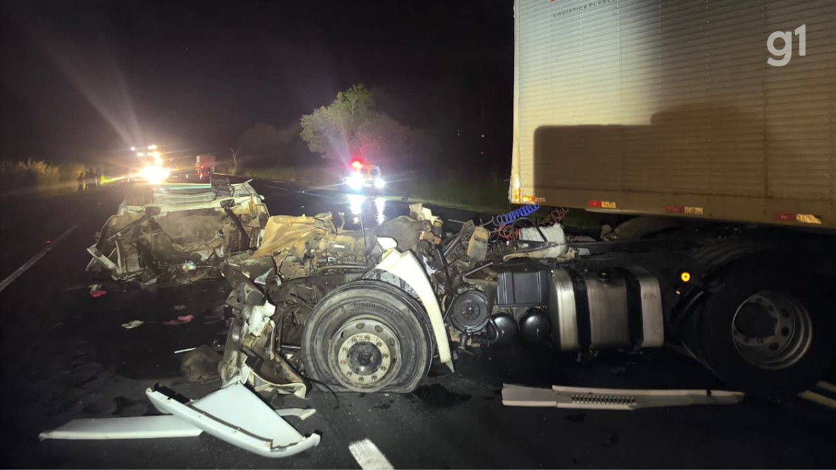 Motorista morre após bater na traseira de caminhão na MGC-135, em Joaquim Felício