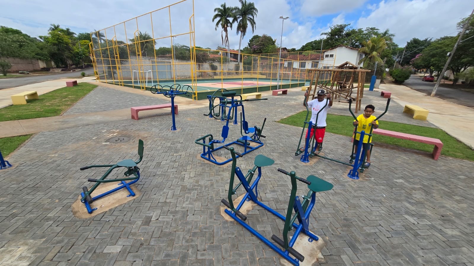 Prefeitura de Montes Claros cria nova praça no bairro Jaraguá