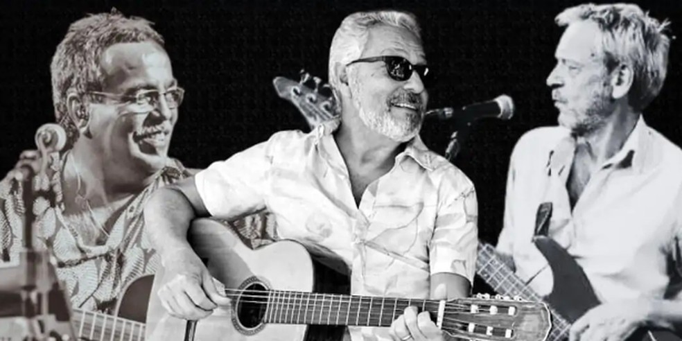 Os gigantes da música de MS que vão tocar no “Comitiva Pantaneira – Vem pra Cá”.  — Foto: Reprodução