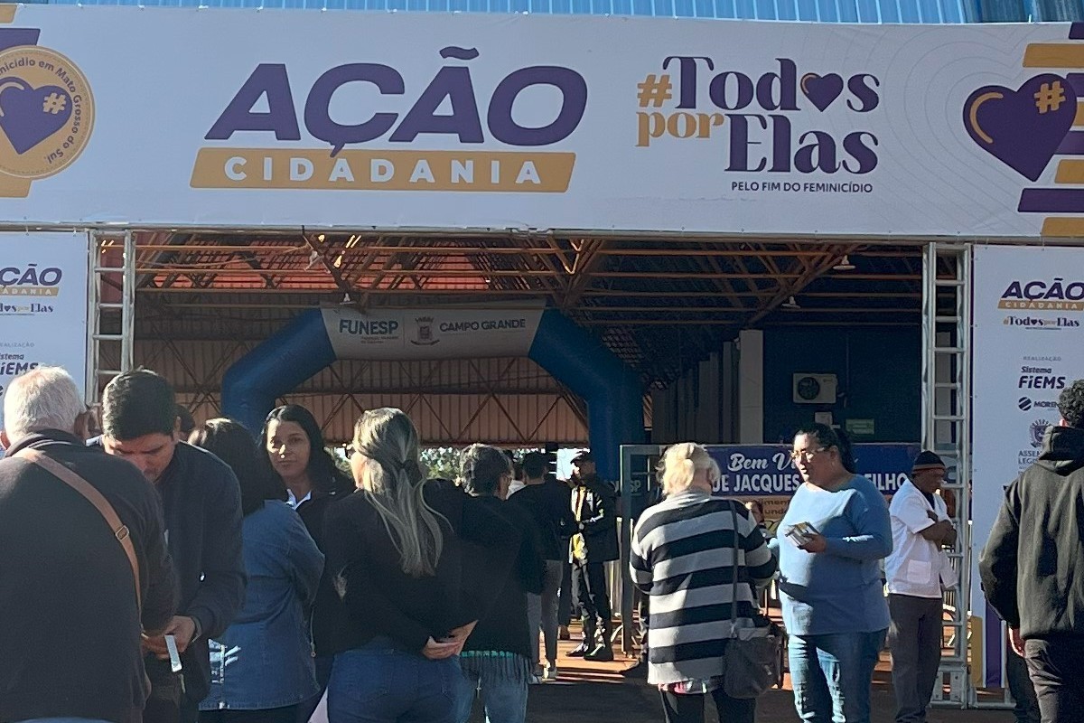 Ação Cidadania leva atendimento e serviços gratuitos à população de Campo Grande