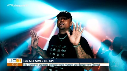 Léo Santana é uma das atrações do aniversário de Gurupi deste sábado (16)