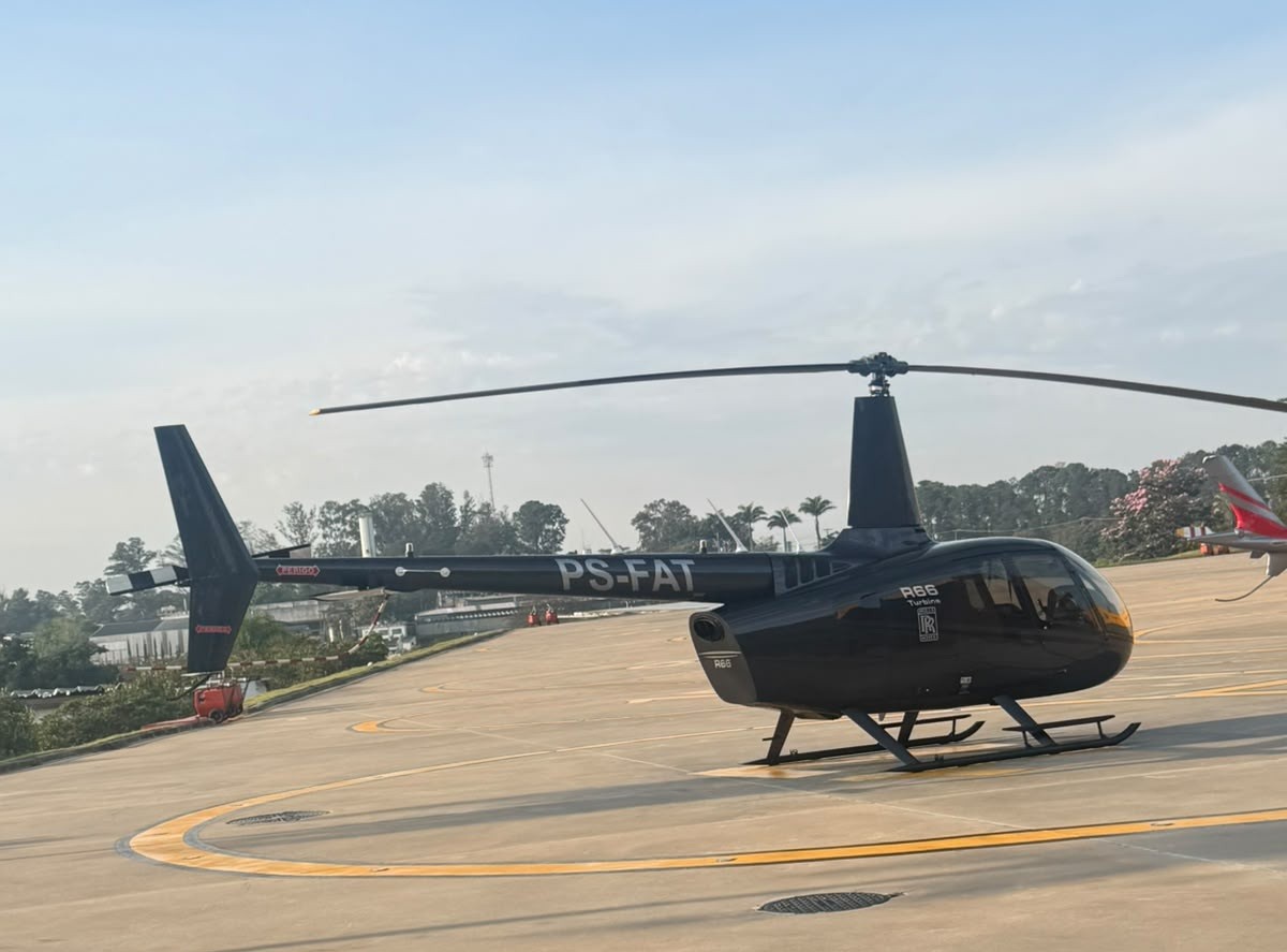MP apreende helicóptero de R$ 10 milhões em operação que investiga pirâmide financeira que teria movimentado mais de R$ 500 milhões