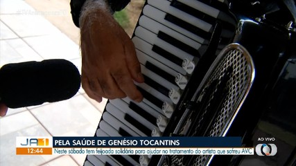 Amigos de Genésio Tocantins fazem feijoada beneficente para ajudar em tratamento de saúde