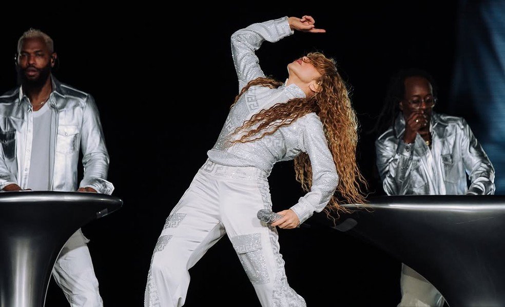 Shakira se apresenta no estádio Morumbis, em São Paulo — Foto: Divulgação/Live Nation