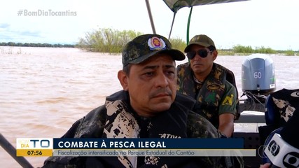 Fiscalizações são intensificadas durante combate a pesca ilegal no Parque do Cantão