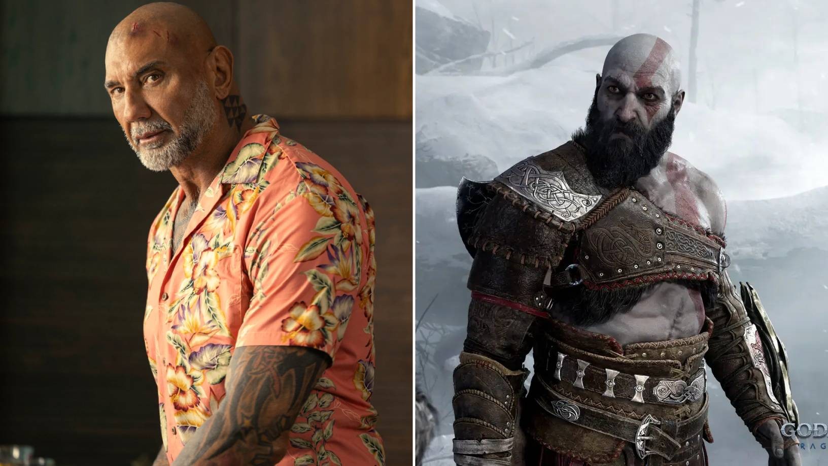 'God of War': Dave Bautista vai substituir Ryan Hurst como Kratos na série do game