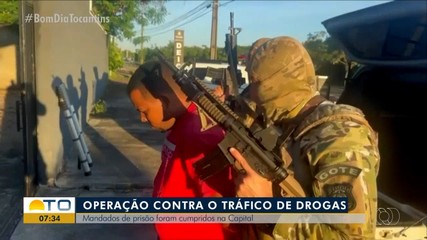 Operação da Polícia Civil cumpre mandados de prisão em Palmas